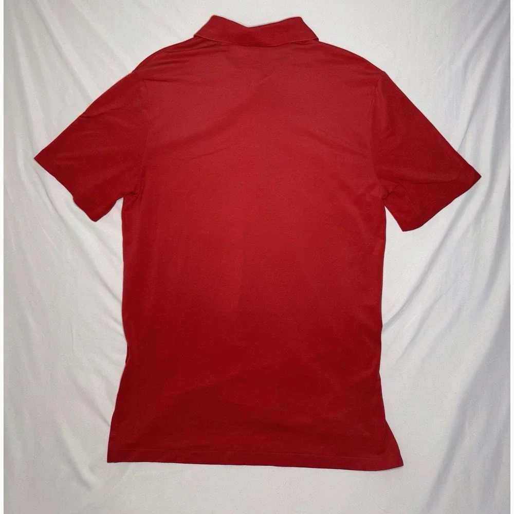 Polo Golf Ralph Lauren Wicking Performance Red Short Sleeve‎ Mens Medium